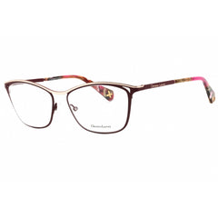 Christian Lacroix Women's Eyeglasses - Plum Metal Cat Eye Full Rim Frame | CL3062 217