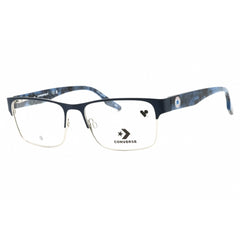 Converse Men's Eyeglasses - Matte Converse Navy Metal Rectangular Frame | CV3024 412