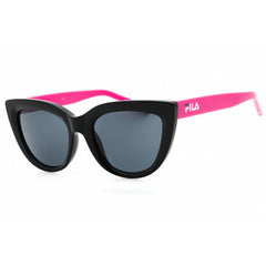 Fila Women's Sunglasses - Black Pink Acetate Cat Eye Full Rim Frame | SFI282 0Z42