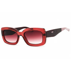 Fila Women's Sunglasses - Rose Acetate Rectangular Shape Full Rim Frame | SFI283 090F
