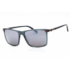 Fila Men's Sunglasses - Asphalt Grey Acetate Square Shape Full Rim Frame | SFI447 4ALX