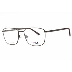 Fila Men's Eyeglasses - Clear Demo Lens Gunmetal Metal Pilot Full Rim | VF9941 627K