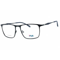 Fila Men's Eyeglasses - Clear Demo Lens Blue Rectangular Full Rim Frame | VF9986 01AQ