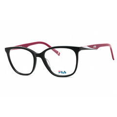 Fila Women's Eyeglasses - Clear Demo Lens Black Cat Eye Full Rim Frame | VFI179 0BLA