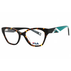 Fila Women's Eyeglasses - Havana Acetate Cat Eye Shape Full Rim Frame | VFI186 0722
