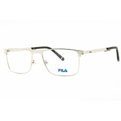Fila Men's Eyeglasses - Matte Gunmetal Metal Rectangular Full Rim Frame | VFI353 0627