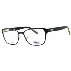 Fila Women's Eyeglasses - Clear Demo Lens Black Metal Cat Eye Full Rim | VFI397 0541