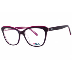 Fila Women's Eyeglasses - Purple Acetate Cat Eye Shape Full Rim Frame | VFI398 0923