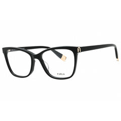 Furla Women's Eyeglasses - Black Acetate Cat Eye Shape Full Rim Frame | VFU392 0700