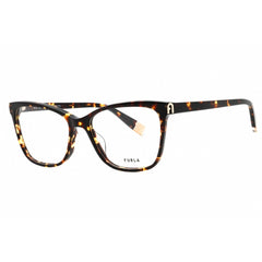 Furla Women's Eyeglasses - Tortoise Acetate Cat Eye Shape Full Rim Frame | VFU392 0714
