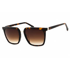 GAP Men's Sunglasses - Brown Lens Havana Acetate Square Full Rim Frame | SGP006 0HAV