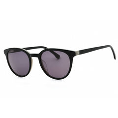 GAP Men's Sunglasses - Grey Lens Black Acetate Round Full Rim Frame | SGP007 0BLA
