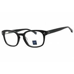 GAP Men's Eyeglasses - Clear Demo Lens Black Acetate Oval Full Rim Frame | VGP002 0BLA