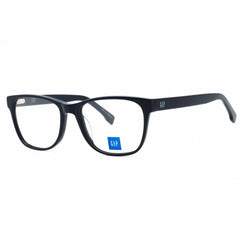 GAP Men's Eyeglasses - Clear Demo Lens Navy Plastic Square Full Rim | VGP008 0NAV