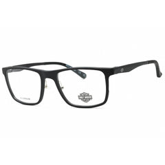 Harley Davidson Men's Eyeglasses - Matte Gunmetal Rectangular Shape Frame | HD9025 009