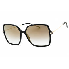 Hugo Boss Women's Sunglasses - Black Plastic Square Full Rim | BOSS 1271/S 0807 FQ
