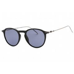 Hugo Boss Men's Sunglasses - Black Plastic Round Full Rim Frame | BOSS 1309/S 0807 KU