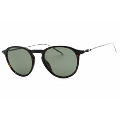 Hugo Boss Men's Sunglasses - Havana Plastic Round Full Rim Frame | BOSS 1309/S 0086 QT