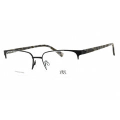 Joe Optical Men's Eyeglasses - Black Jack Metal Rectangular Half Rim | JOE4084 001