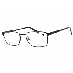 Joseph Abboud Men's Eyeglasses - Black Metal Rectangular Full Rim Frame | JA4068 001