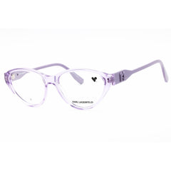 Karl Lagerfeld Women's Eyeglasses - Lilac Injected Propionate Full Rim | KL6109 516