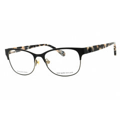 Kate Spade Women's Eyeglasses - Black Metal Square Full Rim Frame | CAROLINA 0807 00
