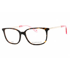 Kate Spade Women's Eyeglasses - Pattern Havana Square Full Rim Frame | NATALIA 0H7P 00