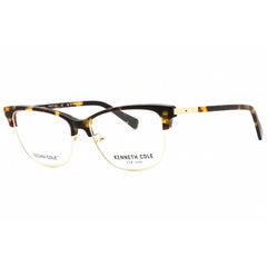 Kenneth Cole New York Women's Eyeglasses - Dark Havana Cat Eye Frame | KC0362 052