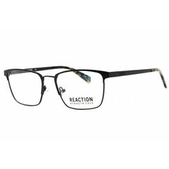 Kenneth Cole Reaction Men's Eyeglasses - Matte Black Metal Square Frame | KC0871 002
