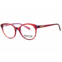 Kenneth Cole Reaction Women's Eyeglasses - Red/Other Round Full Rim Frame | KC0899 068