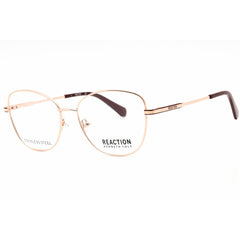 Kenneth Cole Reaction Women's Eyeglasses - Shiny Rose Gold Cat Eye Frame | KC0958 028
