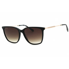 Lacoste Women's Sunglasses - Black Acetate Square Shape Full Rim Frame | L6016S 001