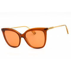 Longchamp Women's Sunglasses - Caramel Acetate Cat Eye Full Rim Frame | LO729S 233