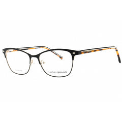 Lucky Brand Women's Eyeglasses - Black Metal Cat Eye Shape Full Rim Frame | D120 0BLA