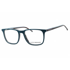 Lucky Brand Men's Eyeglasses - Teal Acetate Square Shape Full Rim Frame | D418 0TEA