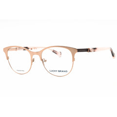 Lucky Brand Women's Eyeglasses - Rose Gold Metal Cat Eye Full Rim Frame | VLBD127 0ROG
