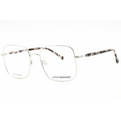 Lucky Brand Women's Eyeglasses - Silver Metal Square Full Rim Frame | VLBD130 583C