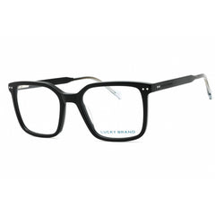 Lucky Brand Men's Eyeglasses - Black Acetate Square Full Rim Frame | VLBD426 0BLA
