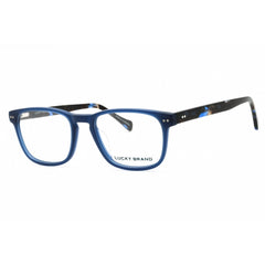 Lucky Brand Men's Eyeglasses - Blue Acetate Square Shape Full Rim Frame | VLBD427 0BLE