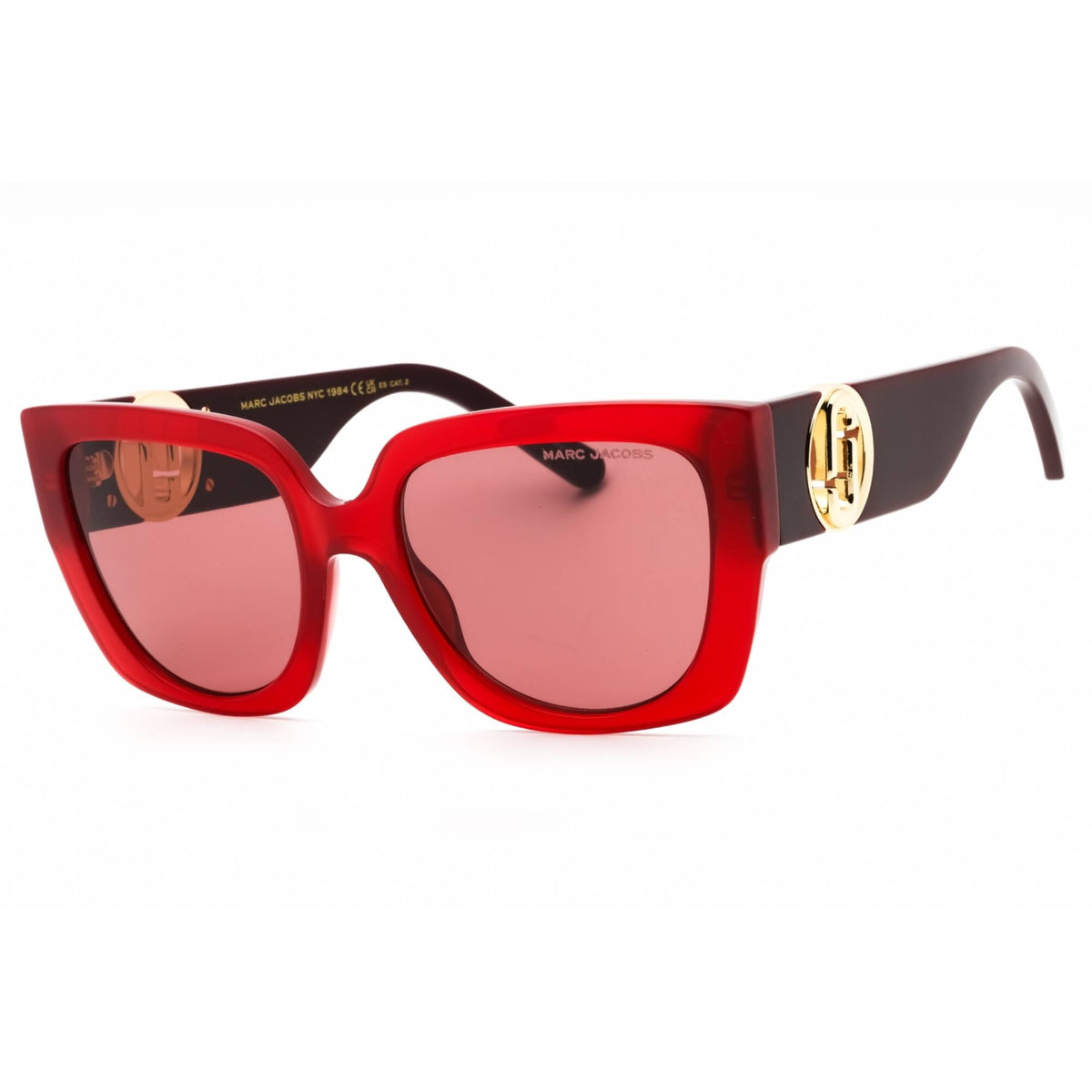 MARC JACOBS MARC-698/S-02LF/HA Sunglasses Sun Glasses 02LF BRICK Authentic New 5 Sunglasses Marc Jacobs 698/S 206437 (807 9O) 206437 Woman  main image 3