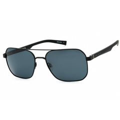 Nautica Men's Sunglasses - Matte Black Metal Pilot Shape Full Rim Frame | N5143S 005