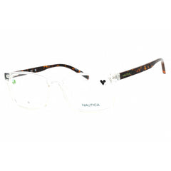 Nautica Men's Eyeglasses - Crystal Injected Propionate Rectangular Frame | N8182 971