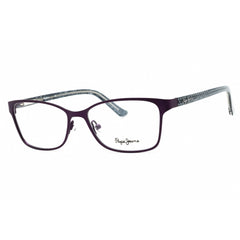 Pepe Jeans Women's Eyeglasses - Purple Metal Rectangular Full Rim Frame | PJ1220 C3