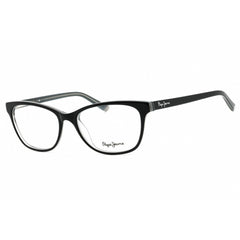 Pepe Jeans Women's Eyeglasses - Black Plastic Cat Eye Full Rim | PJ3222 ELANOR C1