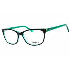 Pepe Jeans Women's Eyeglasses - Blue Plastic Cat Eye Full Rim Frame | PJ3276 MIA C5