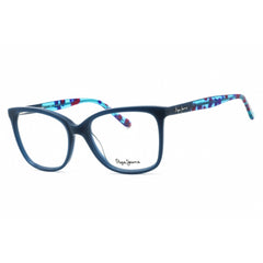 Pepe Jeans Women's Eyeglasses - Navy Plastic Cat Eye Shape Full Rim Frame | PJ3319 C4