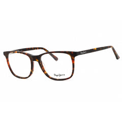 Pepe Jeans Men's Eyeglasses - Tortoise Plastic Square Shape Full Rim Frame | PJ3324 C2