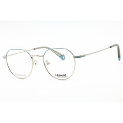 Polaroid Core Women's Eyeglasses - Silver Green Metal Geometric | PLD D362/G 0427 00