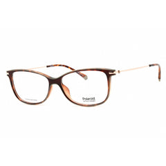 Polaroid Core Women's Eyeglasses - Havana Plastic Cat Eye Frame | PLD D416 0086 00