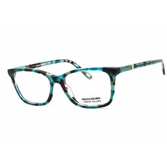 Skechers Women's Eyeglasses - Blue/Other Plastic Square Shape Full Rim | SE2154 092